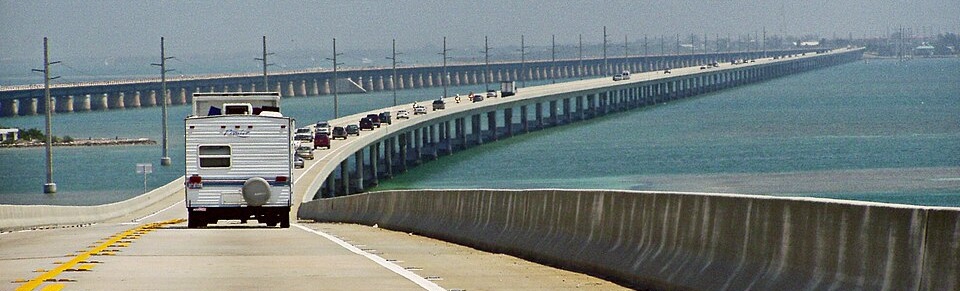 Seven Mile Bridge Seven Mile Bridge over turquoise waters